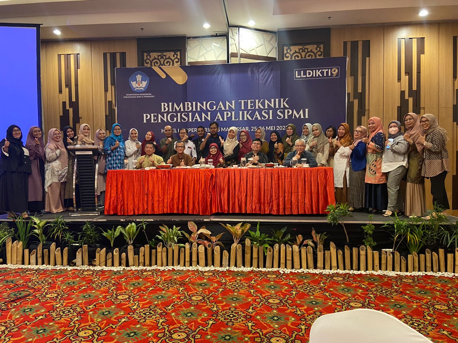 UNIVERSITAS PATOMPO MENGIKUTI BIMBINGAN TEKNIS PENGISIAN APLIKASI SPMI